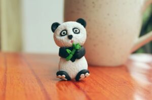 Panda Brooch